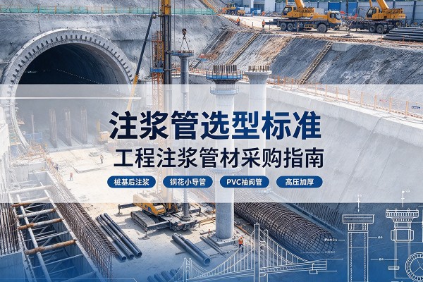 准格尔旗注浆管选型标准
