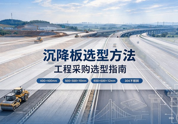 准格尔旗沉降板选择方法